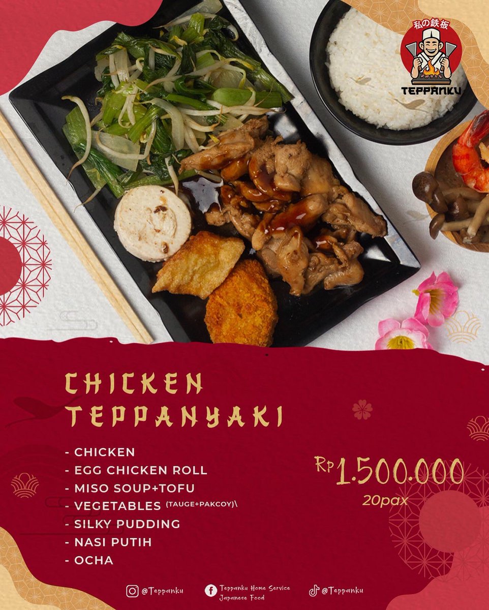 teppanku's tweet photo. Beli lilin pas mati lampu
Pulangnya listrik udah nyala
Kenalin ini Teppanku
Home Service Teppanyaki, catering untuk semua acara~

#teppanku #teppanyaki #homeserviceteppanyaki #teppankubukanteppanmu https://t.co/WiPOihj4iB
