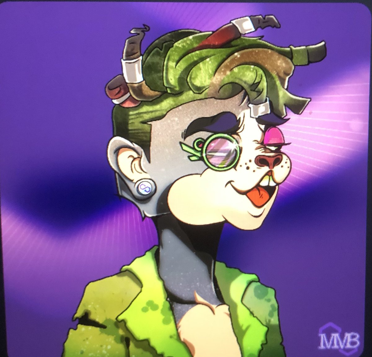 COurhnim's tweet photo. Airdrop from @MadMeerkatNFT thankful always #polykat & thanks to @MmbDecorator for this amazing work @0xPolygonDAO #polygon https://t.co/HxqKUnKiXZ
