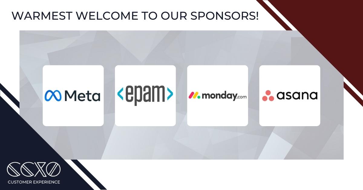 CXOInnovation's tweet photo. Excited to have @Meta, @EPAMSYSTEMS, @mondaydotcom &amp; @asana joining us as our sponsors for our #CXOInnovation Summit on 28 October 2022!

Find out more about the summit here: https://t.co/dJxTKXtmgo

#CXO #CCXO #CTO #customerexperience #digitaltransformation #singaporesummit https://t.co/IVlNlkFcXh