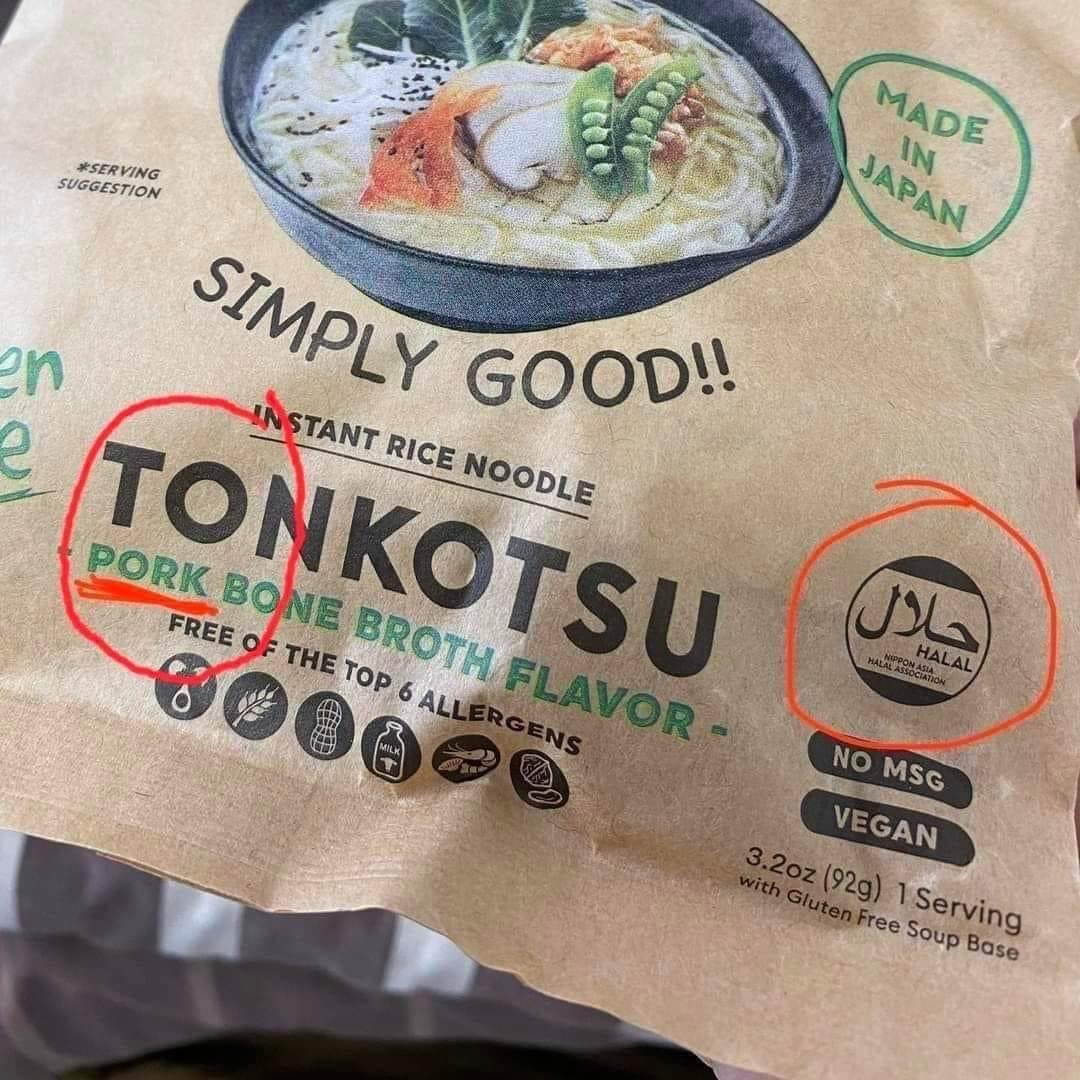 TweetIslamik's tweet photo. Kepada yg suka sgt Japanese Food. Berhati2 lah. https://t.co/3AQPXBXKr0