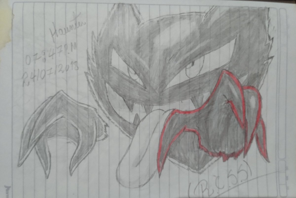 RobertDraws317's tweet photo. Haunter #Pokemon #pokemonfanart https://t.co/BJIO4jfrN6
