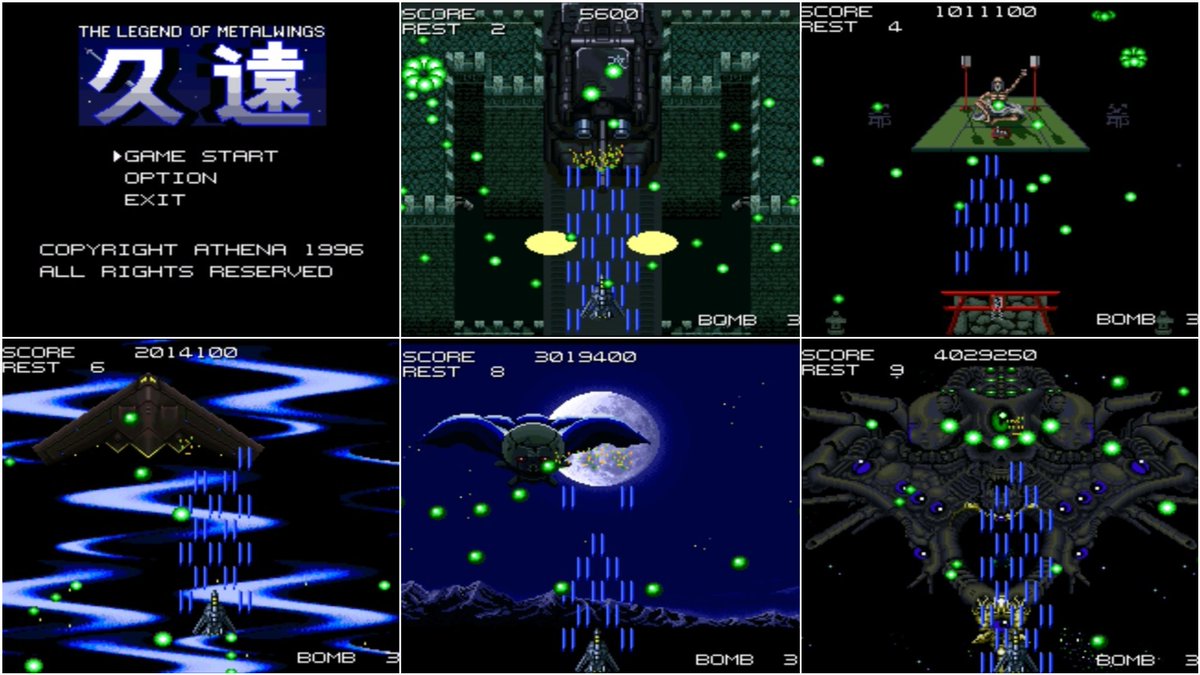 Dezaemon1994's tweet photo. Dezaemon Plus/デザエモン＋
久遠/Kuon ~The Legend of Metal Wings~ 
1997 （DPSD 4）
https://t.co/6w1FK2dOPM
#STG
#pixelart
#retrogames
#Shmup
#PlayStation
#STG同好会
#Dezaemon
#デザエモン https://t.co/QkHHVTaVdC