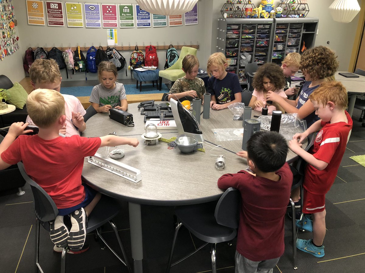 mmgable1's tweet photo. Aviation curiosity table in #GTLEAD makes our flight study soar @canSTEM #BeCannonProud #PeaceLoveCubs #gcsage https://t.co/NmORRxpoos