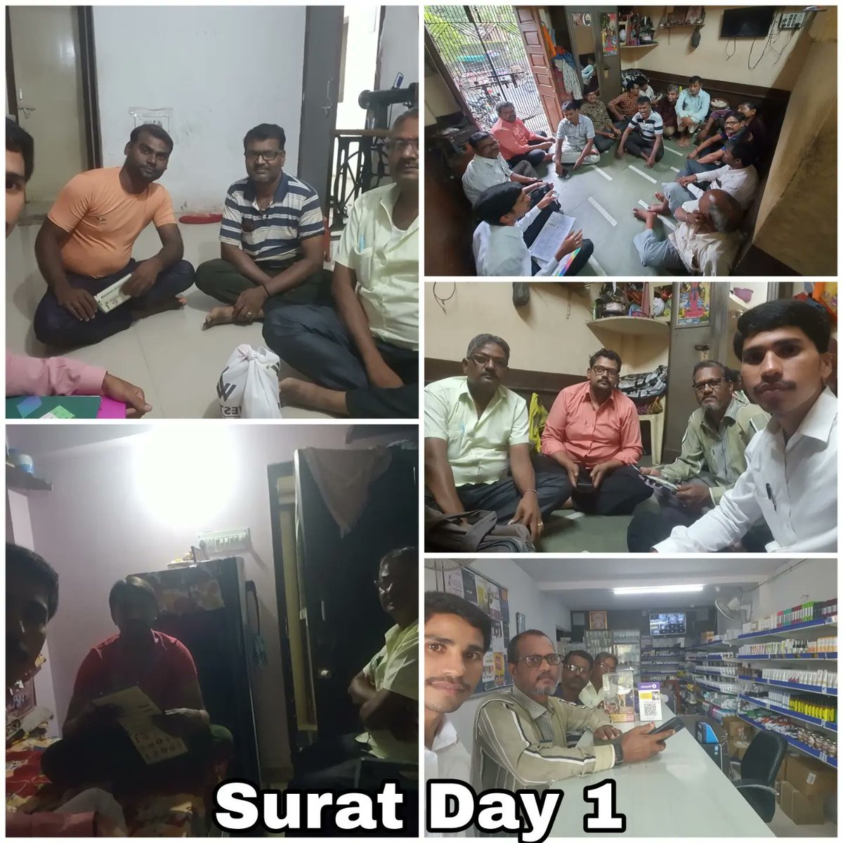 Bhixapathb's tweet photo. Successfully completed Gujarath Surat Business Activities time with team members..
Thank you very much Surat team for receiving opportunity with lot of positive attitude...
Thank you GOD for everything...
#Vestige #Health #Wealth #opportunity #ActiveTeam #SF9 #Gujarat #surat https://t.co/eR3109CBQX
