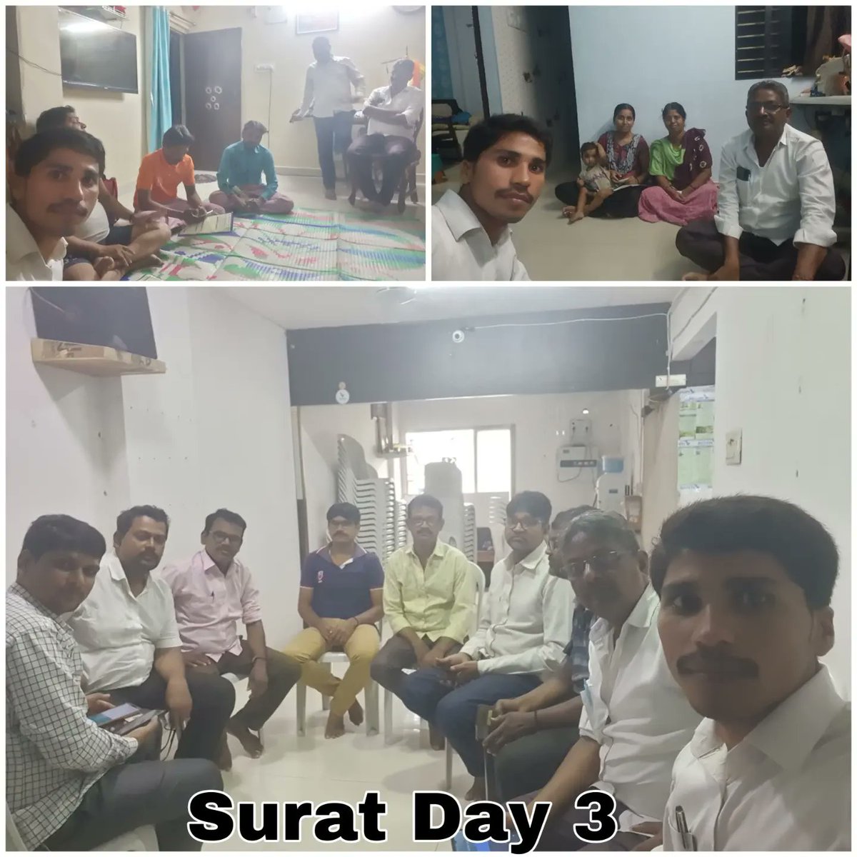 Bhixapathb's tweet photo. Successfully completed Gujarath Surat Business Activities time with team members..
Thank you very much Surat team for receiving opportunity with lot of positive attitude...
Thank you GOD for everything...
#Vestige #Health #Wealth #opportunity #ActiveTeam #SF9 #Gujarat #surat https://t.co/eR3109CBQX