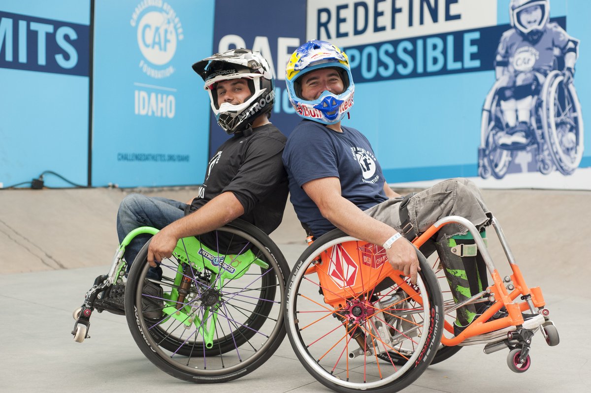 Come to Wheelchair Palooza at @woodwardpc with @WasatchAdaptive + Utah Adaptive Alliance 9/24 4-8pm! Wheel around with Aaron Wheelz at the skatepark, enjoy delicious food, learn about local resources for wheelchair users, and bike accessible trails. wasatchadaptivesports.org/event/wheelcha…