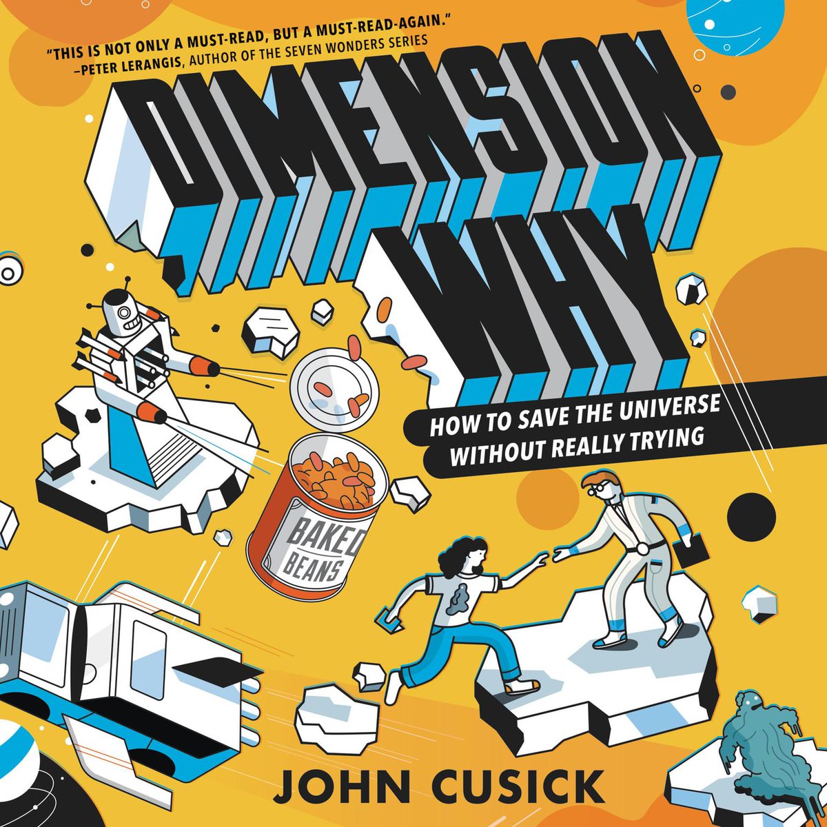 laurenspieller's tweet photo. OKAY SO. I finished the audiobook of DIMENSION WHY by @johnmcusick and folks…it is EXTREMELY good. Perfect for fans of Dr Who, Hitchhiker’s Guide, &amp; intergalactic shenanigans. I laughed out loud MULTIPLE times (great writing AND a great narrator). 10/10!
https://t.co/NFxzGa4GZb https://t.co/7D9N916ndG