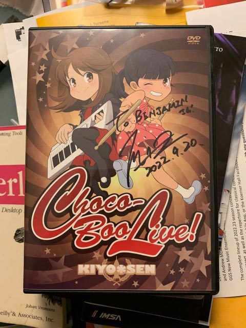 oferm0d's tweet photo. Arigato @senridrums for your performance at @drummershangout, and for your excitement over my Choco-Boo DVD! https://t.co/jhVzo4RKXP