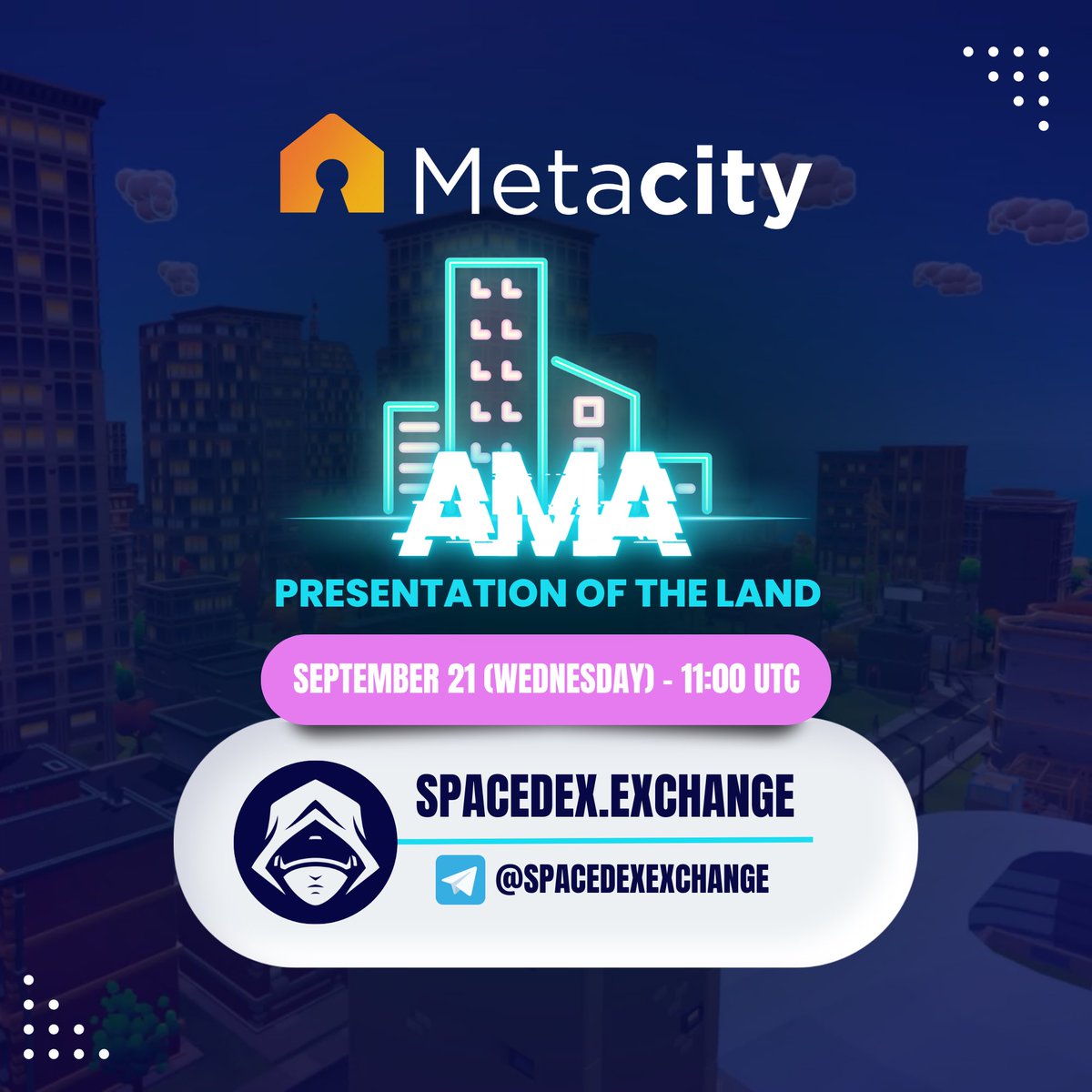SpaceDex.Exchange tweet media