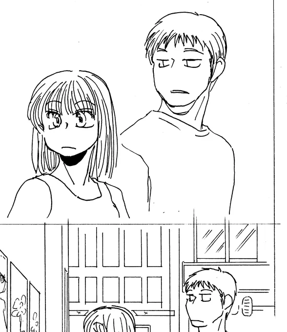 クソ暑い頃に描いた漫画の原稿スキャンせずに寝かせてたら寒くなってしまったしノースリーブ 