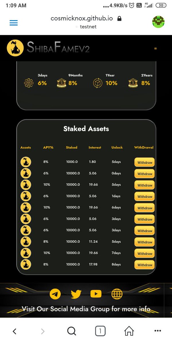 shibafame's tweet photo. GoodNew
#Staking program comming soon!
#SFV2
@WazirXIndia
@simplykashif
@bitgertbrise
@BitMart_Futures
@bsc_daily
@GiveAwayHost
@BSCGemsAlert
@WatcherGuru
@Crypto101SA
@betconix
#Shibafame
#btc #crypto #airdrop #airdrops
#Giveaway
#bnb
#SHIBARMY
#Lovelyinu https://t.co/h3mxibVDdb