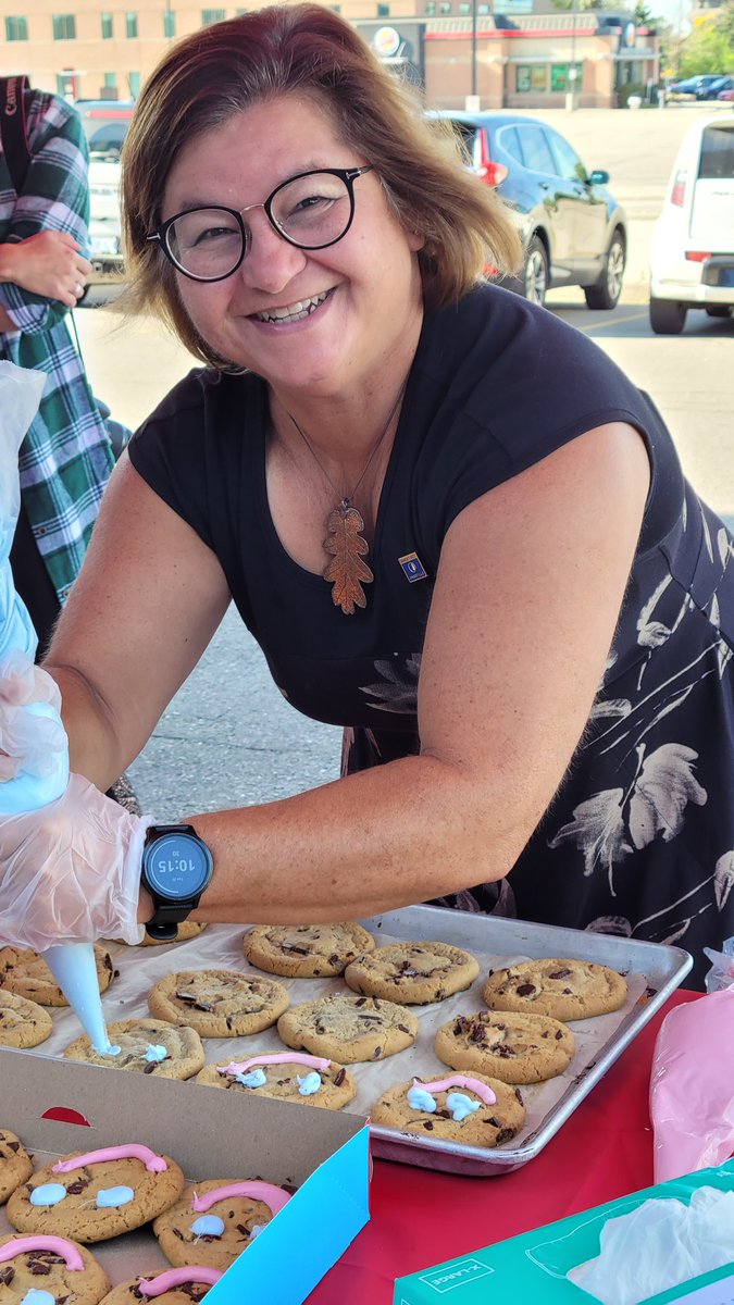 It is <a href="/TimHortons/">Tim Hortons</a> Smile Cookie week 2022! Proceeds to <a href="/Food4KidsHalton/">Food4KidsHalton</a> . Come get a cookie or smile cookie pin! Also looking for cookie decorated. Contact Lisa Hoekstra at lisa@food4kidshalton.ca and have fun!
