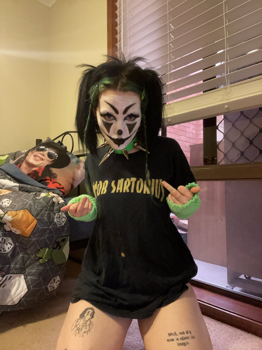 highermilk's tweet photo. Who down with the clown? https://t.co/ltwQJpUoej