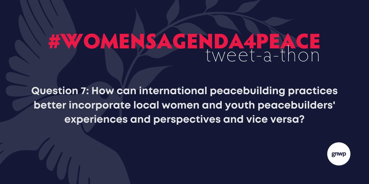 Global Network of Women Peacebuilders (GNWP) tweet media