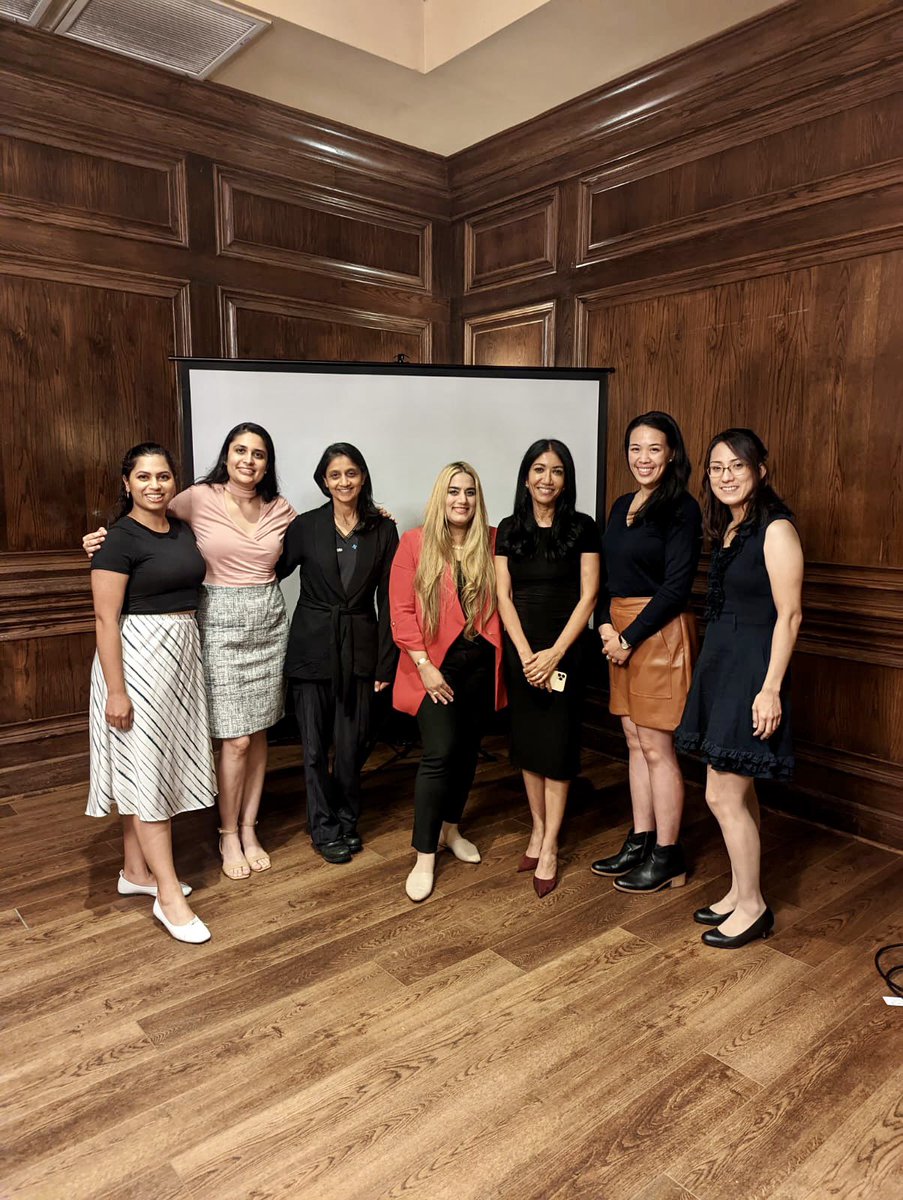 The future of women in Cardiology is bright @HeartPlano @SamRRazaMD,my partner Dr Amena Hussain, and our 4 brilliant Cardiology fellows @IngridHsiungMD @GBhattal_MD #ACCwic @txchapteracc