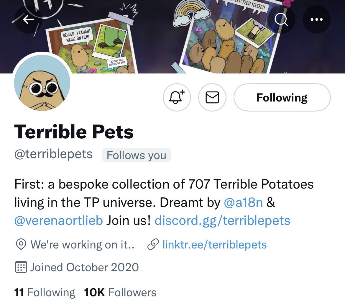 Promise we won’t let you 10,000 tots down with what we have planned 🫡

LFP! 
(let’s fcking potato) 

🥔