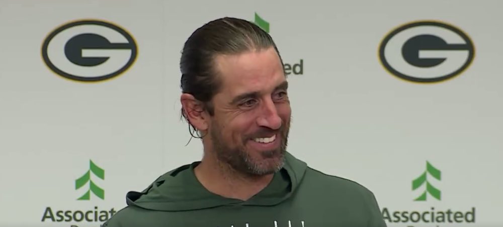 RZSL_Insider's tweet photo. “Me washed? By the smell of it some of you guys don’t even wash your own asses, how would you know?” - QB Aaron Rodgers on Packers mediocre preseason predictions https://t.co/KaeIIk8k2m