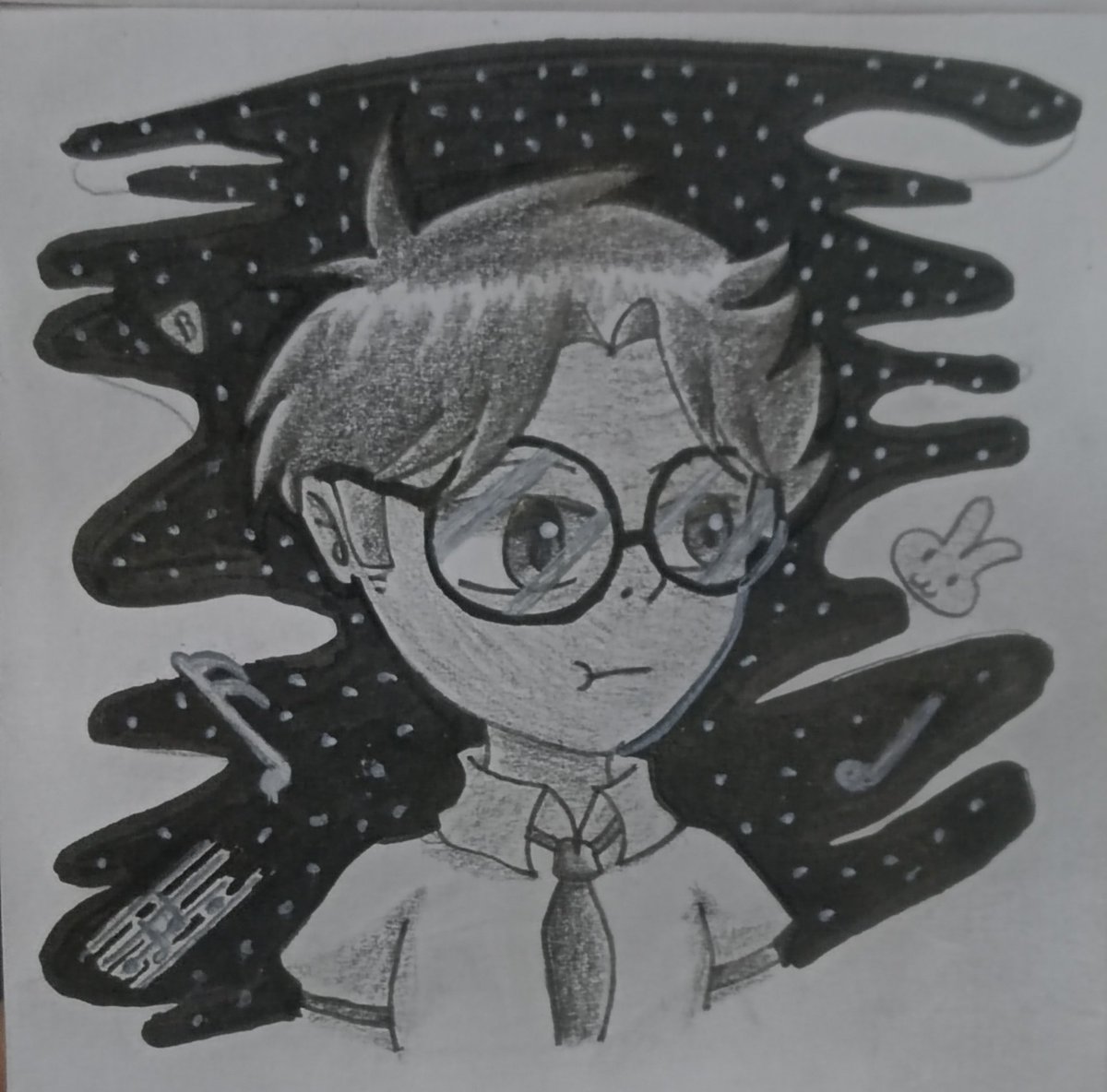 Alex_Badi07's tweet photo. Ya que hace unos días subí el de Bonnie, quise hacer el de Bon de FNAFHS Zero también, espero les guste.
#FNAFHS #fanart #BonSmith #Fnafhsfanart https://t.co/VDhKYvHtw7
