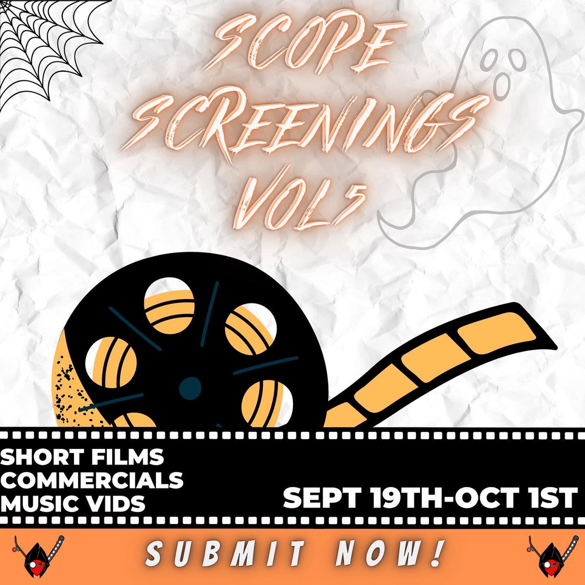scopelex's tweet photo. Vip/GA Tickets on sale now + Submissions are now open for Scope Screenings 5 — Oct 11th 👻💀🧌
This one will b even more unique cause we doin a costume contest w/ hella prizes durin the film fest! Let’s get ittt🎬
https://t.co/SKEGScd8F1 #lexscope https://t.co/K24LKyqm0p