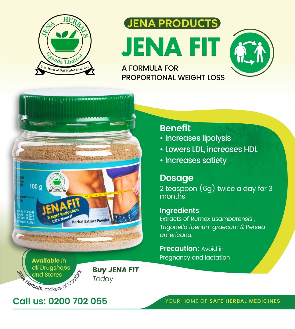JENA FIT A formula for proportional weight loss.