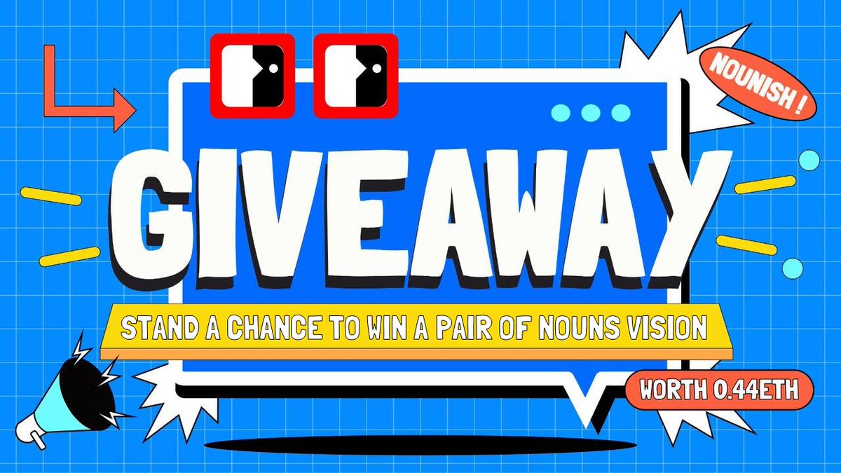 .<a href="/nounsdao/">Nouns.eth</a> will be at SG NFT FEST; happening on 27 Sep at Barouv hosted by <a href="/GRAYCRAFTnft/">GRAYCRAFT</a> as part of TOKEN2049!

If you have RSVP, interact with this tweet to win a 
<a href="/nounsvision/">Nouns Vision ⌐◨-◨</a> worth 0.44ETH!

To Enter:
1. Like, RT, Follow <a href="/nounsdao/">Nouns.eth</a> , <a href="/GRAYCRAFTnft/">GRAYCRAFT</a>, <a href="/nounsinsg/">NOUNSINSG ⌐◨-◨</a> 
2. Tag a buddy