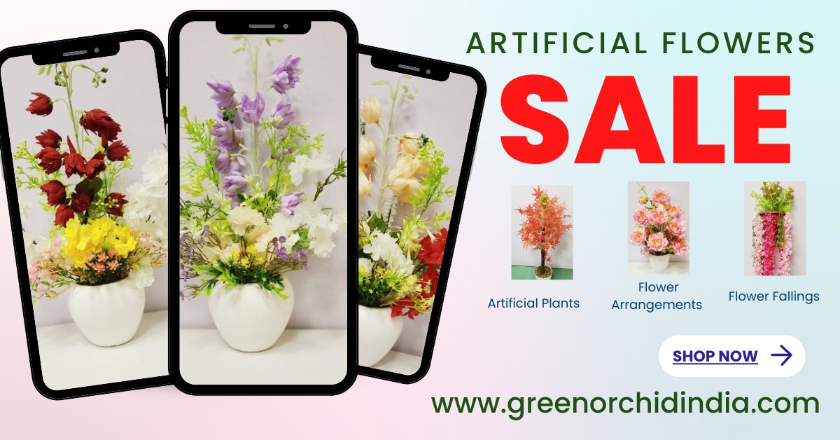 Artificial Flowers - Buy Artificial Flowers and Plants Online in India