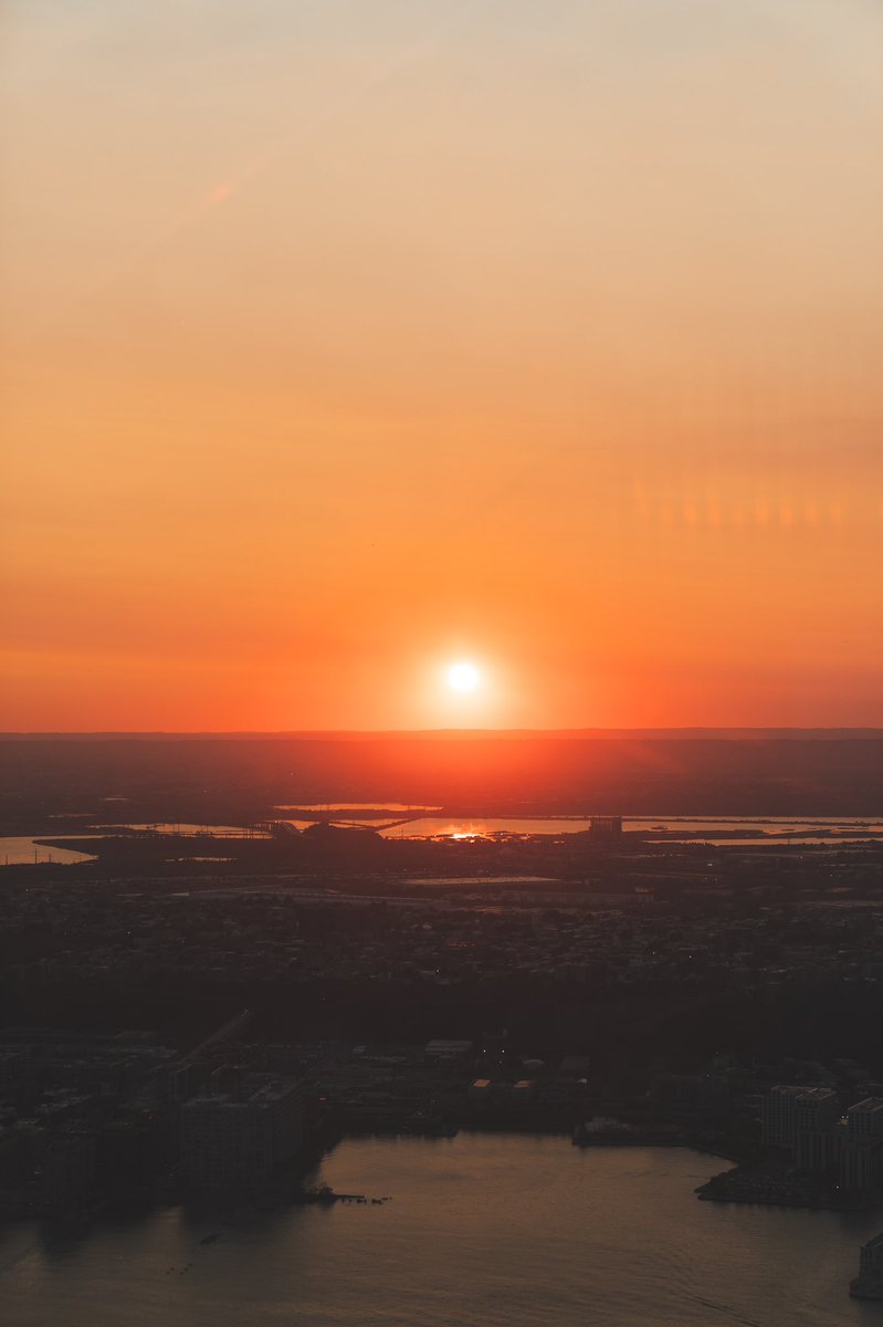 New York sunset 🌇🗽