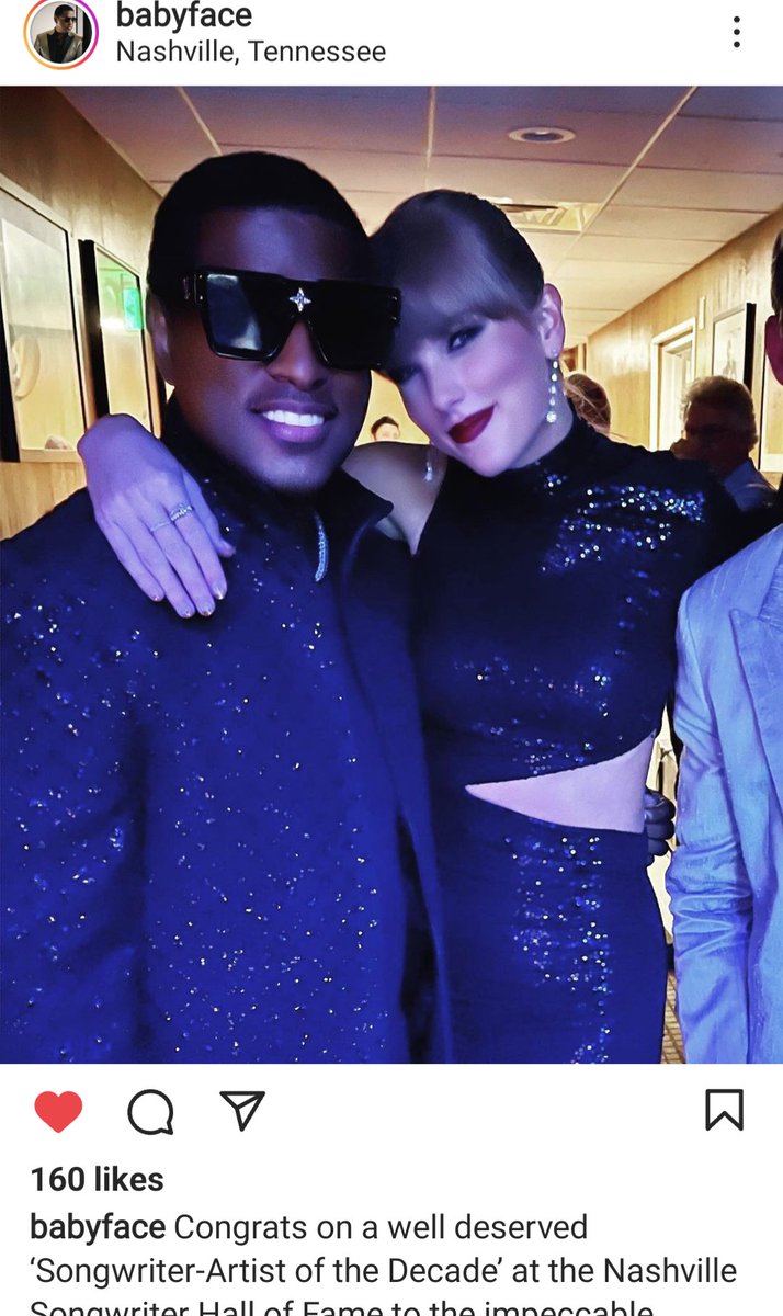 ObviouslyAFan's tweet photo. Taylor Swift and babyface ayeeee that Kind of would be fireee ❤️💯 https://t.co/vOG62H09TM