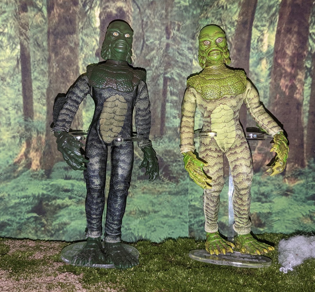 MEarthprime's tweet photo. Hey @MegoCorp/#Mego fans. Did you know that the #UniversalMonsters #CreatureFromTheBlackLagoon/#CFTBL come in two shades? https://t.co/HvaIwfPP5J