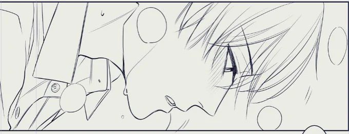 本編えち回と描き下ろしえち回の作画いつも重なってる気がする🙈がんばれ…私🙈 