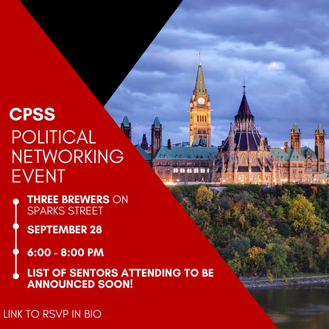 Carleton Political Science Society tweet media