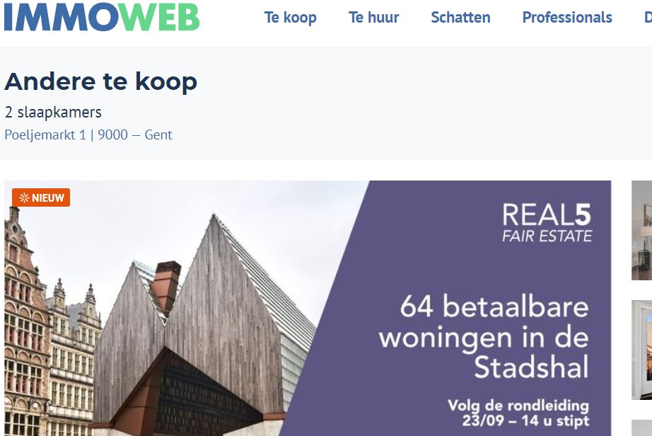 DeGentenaar's tweet photo. Hebben? Activisten zetten de stadshal te koop op Immoweb uit protest tegen onbetaalbare woningen in Gent https://t.co/g4LrXDHb6d https://t.co/Z5YXWYc31F