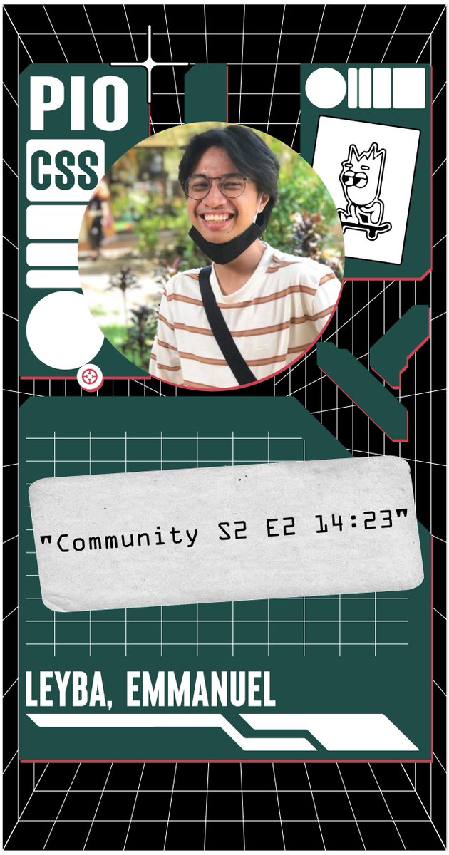 CSS_USeP's tweet photo. [𝐌𝐄𝐄𝐓 𝐎𝐔𝐑 𝐎𝐅𝐅𝐈𝐂𝐄𝐑𝐒]
Rise and shine, digital traveller! 
As a new year of learning awaits us, the 𝐂𝐨𝐦𝐩𝐮𝐭𝐞𝐫 𝐒𝐜𝐢𝐞𝐧𝐜𝐞 𝐒𝐨𝐜𝐢𝐞𝐭𝐲 proudly presents our CSS adviser and officers for Academic Year 2022-2023. 

CSS, Execute!
#CSSElection2022 https://t.co/Cie1c10YsF