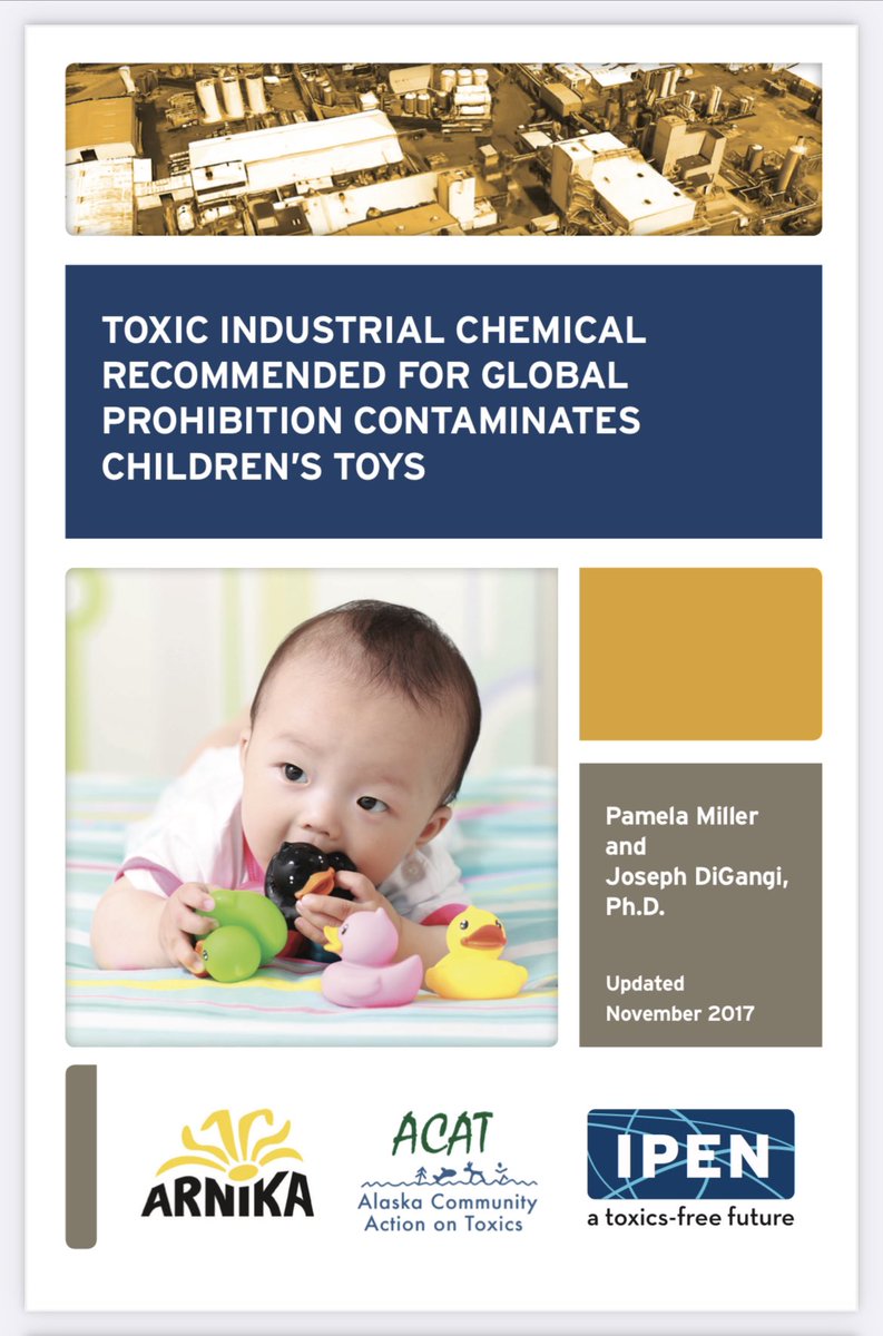 ToxicsFree's tweet photo. @BCarneyAlmroth #SCCPs in plastics!
Listed under the Stockholm convention for global elimination
#MCCPs are next then #LCCPs
https://t.co/WqPyYgD8sz https://t.co/sipzJtVozg