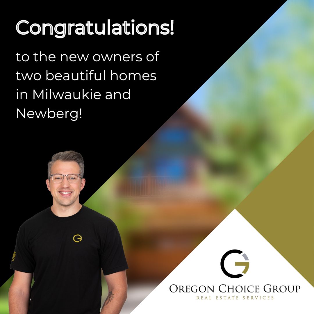 Oregon_Choice's tweet photo. Congratulations to the new owners of a beautiful house in Milwaukie and Newberg! It was an honor helping you find your new homes. 
#Portland #BuyersAgent #PortlandRealtor #HomeJourney #Guides #OnYourSide #Portlandliving #PDX #pdxlife #lovewhereyoulive #OregonChoiceGroup https://t.co/ctKZT53sLl