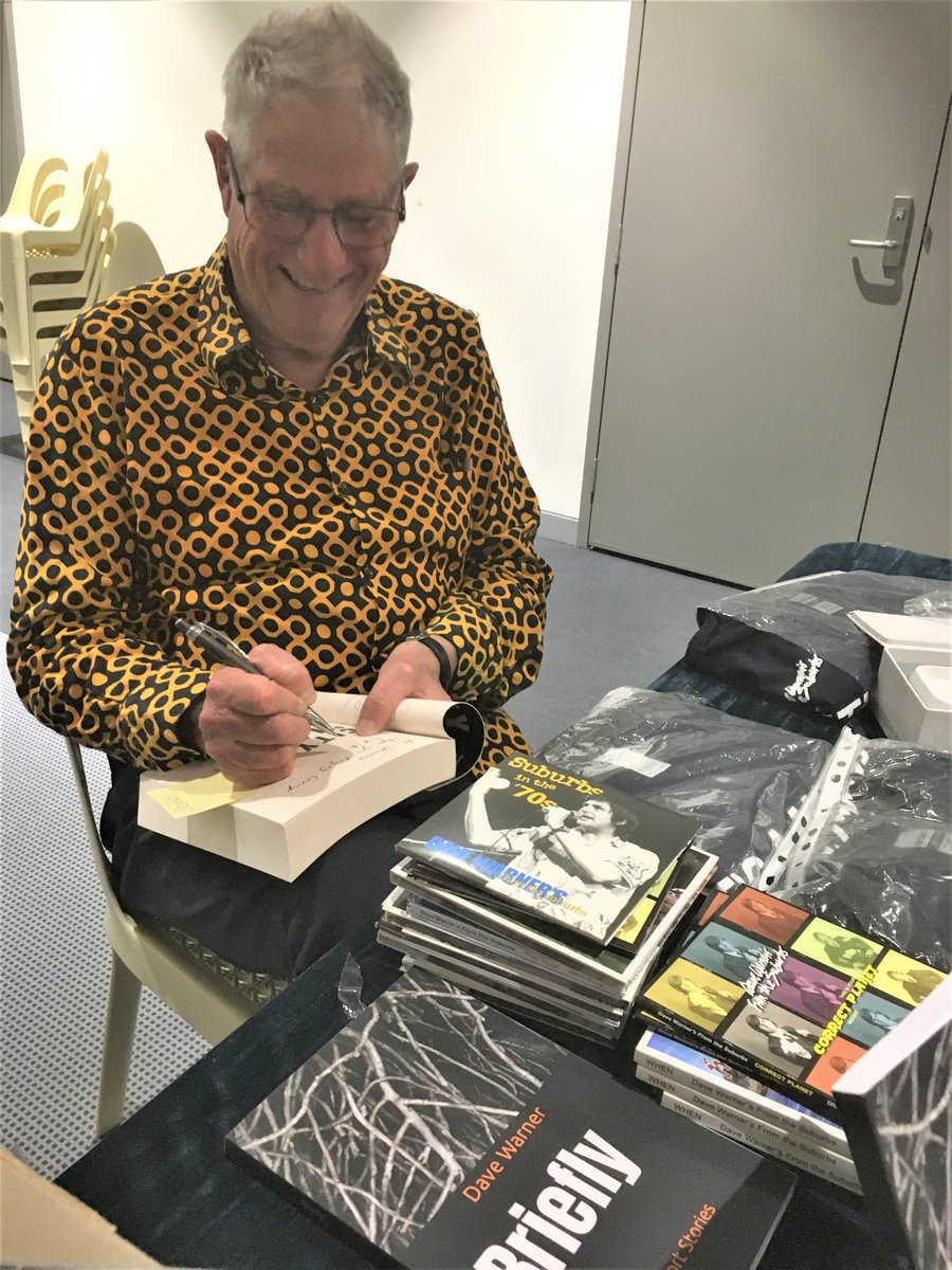 Mundaring_Lib's tweet photo. Great books, live music &amp; stories - what's there not to love! Great event Monday evening with Dave Warner @SuburbanWarner  supported by Tony Durant at Boya Library &amp; a great crowd who didn't let cold weather get in the way of a good time. And @DymocksMidland  looking after sales https://t.co/fIU0hYNo3p
