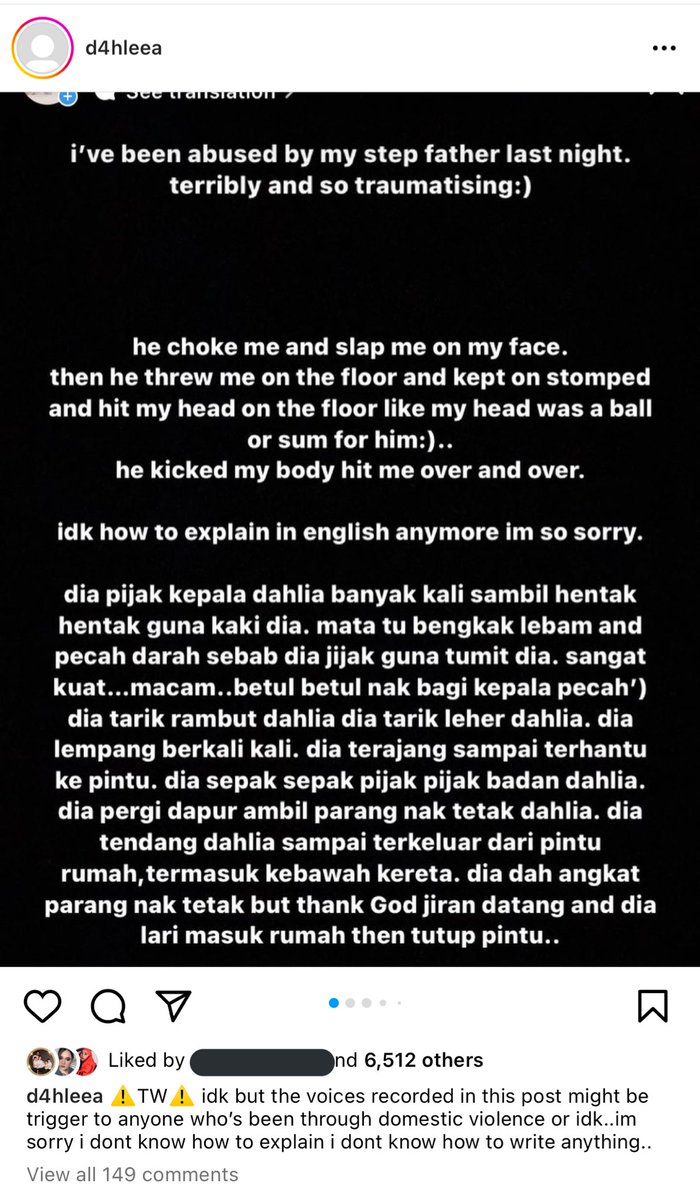 mighvv's tweet photo. Abusive parents do exist. 

Kesiannya dekat adik ni. Ya Allah 💔
Kalau korang tahu macam mana nak reach adik ni please let me know. Kita sama-sama bantu apa yang boleh. Instagram dia tak boleh DM. 🙁 https://t.co/02Tsy4rUot