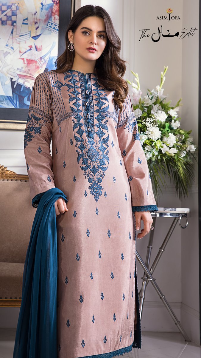 asimjofa's tweet photo. The Minal Edit by Asim Jofa | 3PC | Unstitched Collection | Pre-Booking Starts on 23rd September | 6 PM
AJIM – 16 | Rs. 5,650
Minal Khan amps up the style game draped in this distinct taupe design.
#AsimJofa #IWearAsimJofa #asimjofaedits #minalkhan #minaledit https://t.co/FY4mGAqzqx