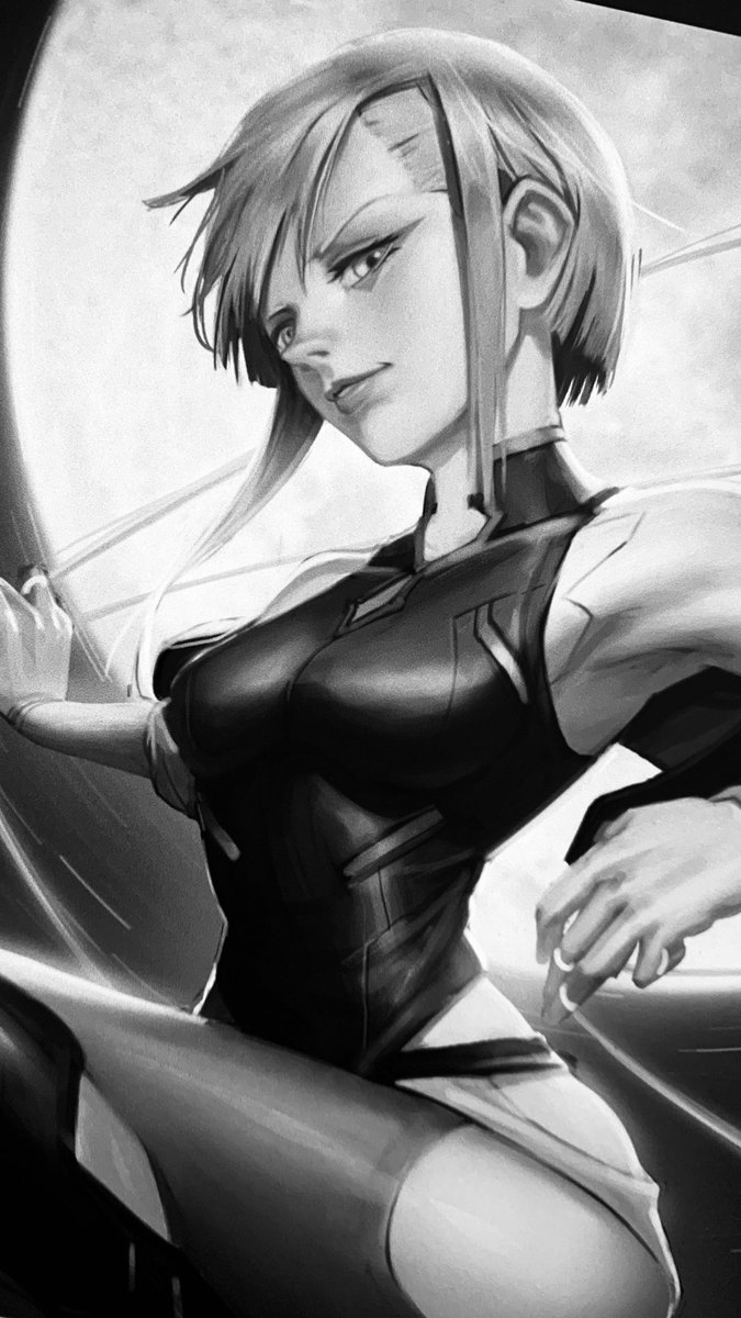 cha_wak_'s tweet photo. Lucy - Cyberpunk- Fanart.
WIP.
#LUCY #CyberpunkEdgerunners #Cyberpunk2077 #wip #fanart #digitalart #conceptart #anime https://t.co/wARDsfq9UX