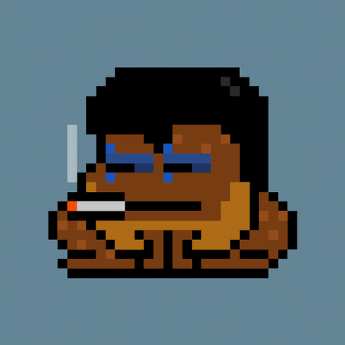 toadpunksbot's tweet photo. There were 11 sales in the last 3 hours, here are the top 4:

Toad Punks #6154, 0.01 ETH ($11)
Toad Punks #6152, 0.01 ETH ($11)
Toad Punks #5711, 0.01 ETH ($11)
Toad Punks #5020, 0.01 ETH ($11)

#cryptoadpunks https://t.co/HKPXSwx9XA https://t.co/WicYaoHuAg
