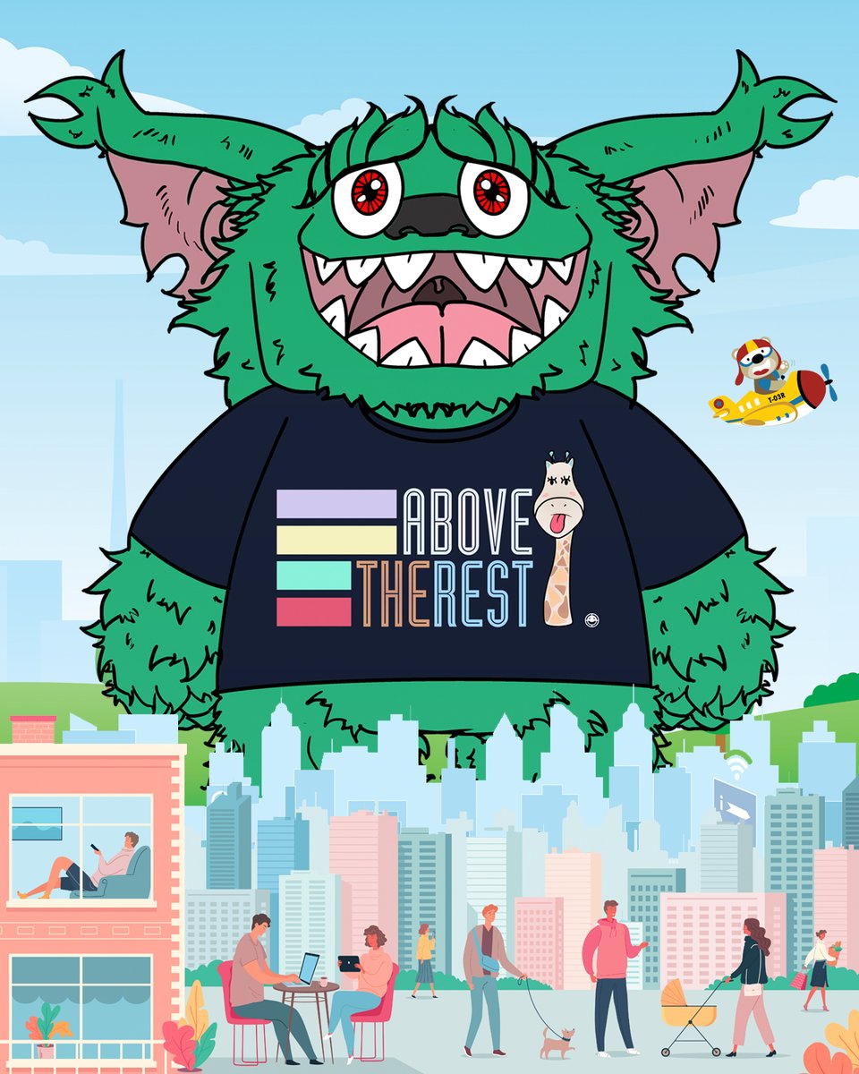 MyMoodTee's tweet photo. Let's face it, you're at a different level than everyone else. Let your inner monster out! https://t.co/NLh3V6k3Vu
#mymoodtee #AboveAll #AboveTheRest #aboveandbeyond #abovethecrowd #abovetheclouds #moodymonster #tallerpresencial ##giraffelove #monsters #monsterenergy #shoplocally https://t.co/28p49ODRml