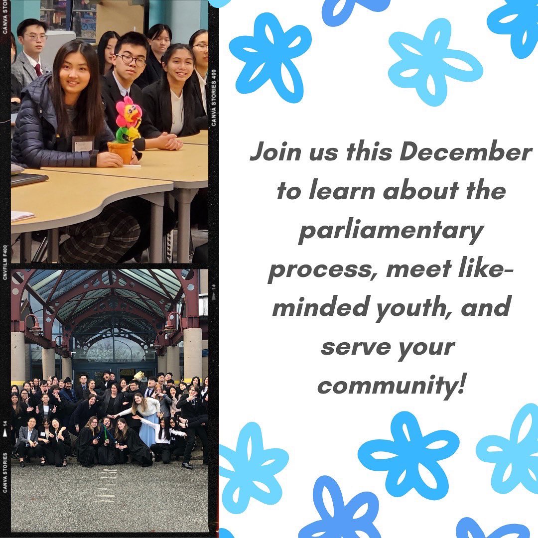 BCYParliament's tweet photo. Applications for #bcyp94 are now open! We are so hYPed to be returning to an in-person session this year in accordance with all provincial health orders. We look forward to seeing you in December at the BC Legislative Assembly!

To apply, visit https://t.co/cX2CvumNKn.

#bcyp https://t.co/CE5yaebpDE