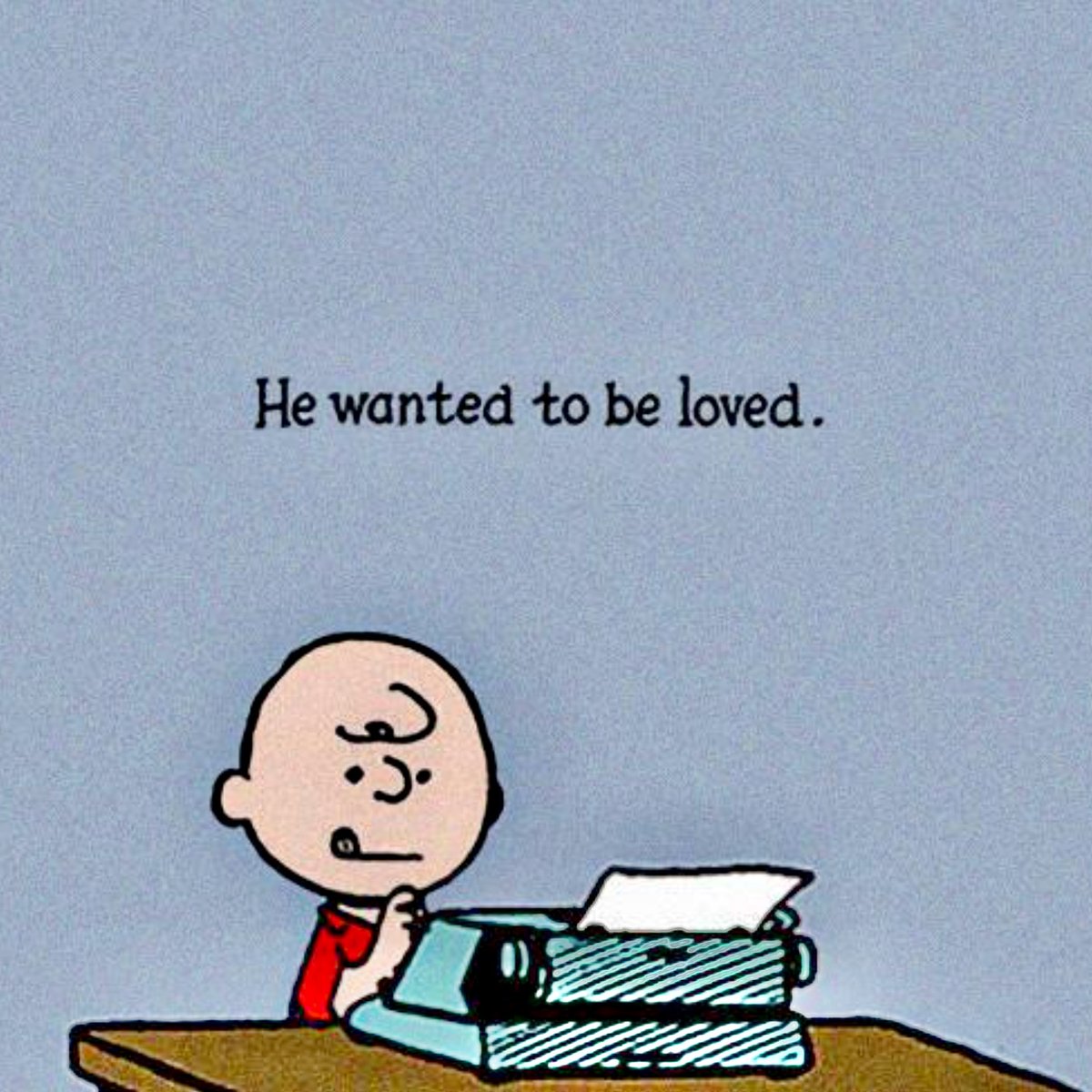 lacancircle's tweet photo. Charlie Brown (Charles M. Schulz) does psychoanalysis... 

"He wanted to be loved." https://t.co/OLFQKDnc6T