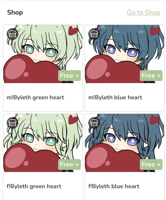 For Byleth's birthday I did some emotes ✨🥰 they are free 💕 but any support to my work is appreciated too ☺️☘️
https://t.co/G0xQVsM3Q0 