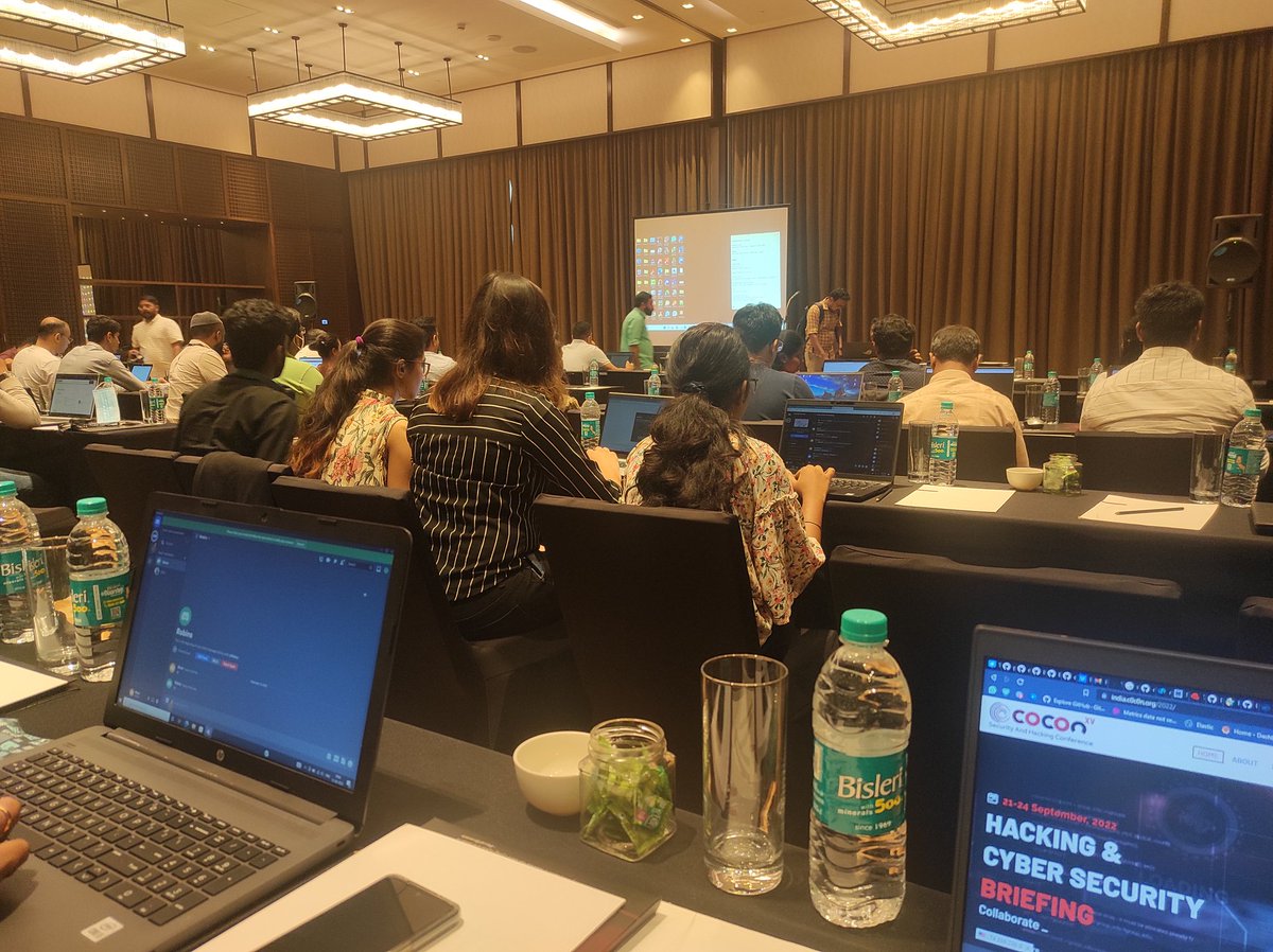 Albin_IT's tweet photo. Workshop on multi-cloud security #c0c0n2022 Day1 https://t.co/BeZUg5dQjS