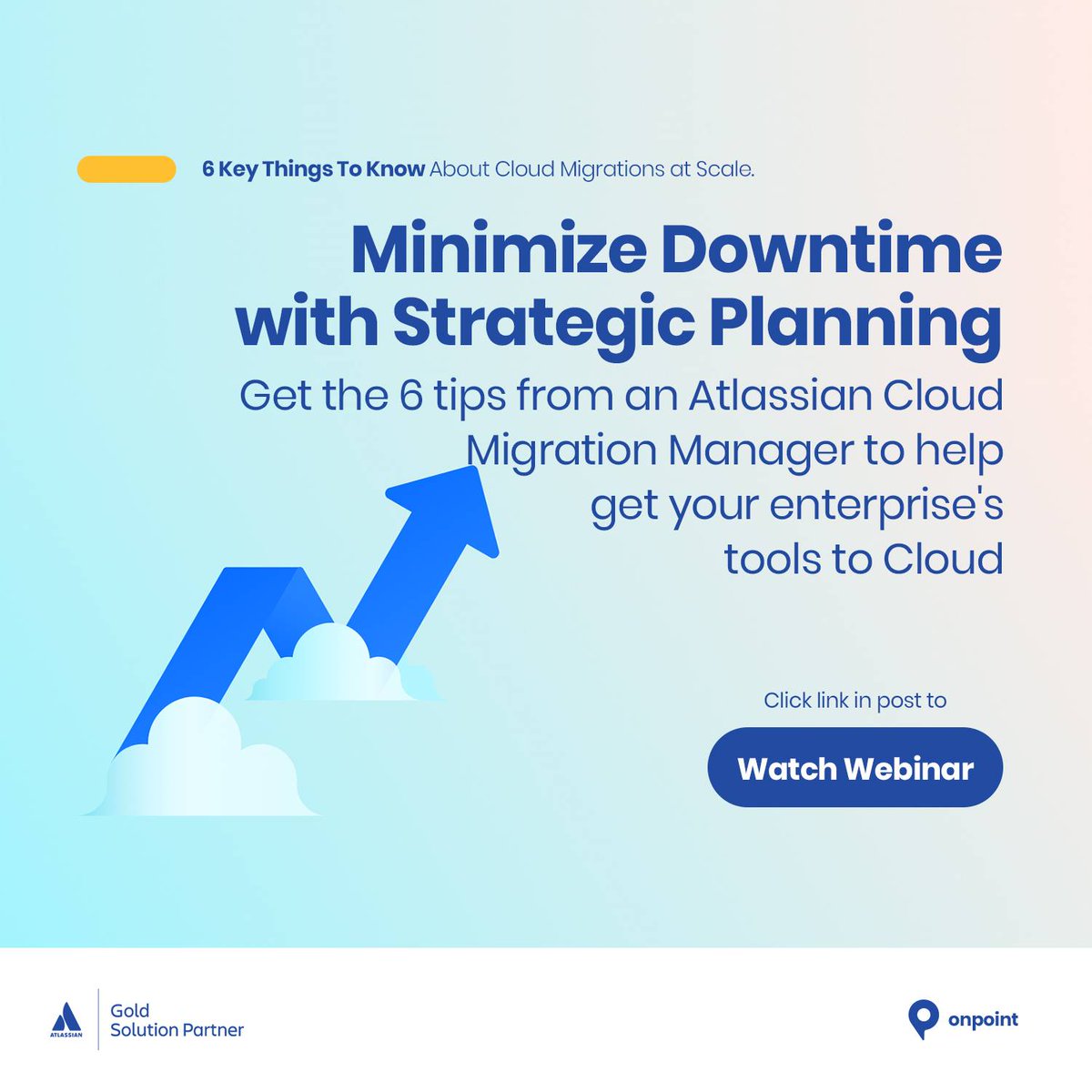 Must-watch webinar: Get the 6 tips from an <a href="/Atlassian/">Atlassian</a> Cloud Migration Manager to help get your enterprise's tools to Cloud and minimize downtime with strategic planning.  oal.lu/awePU