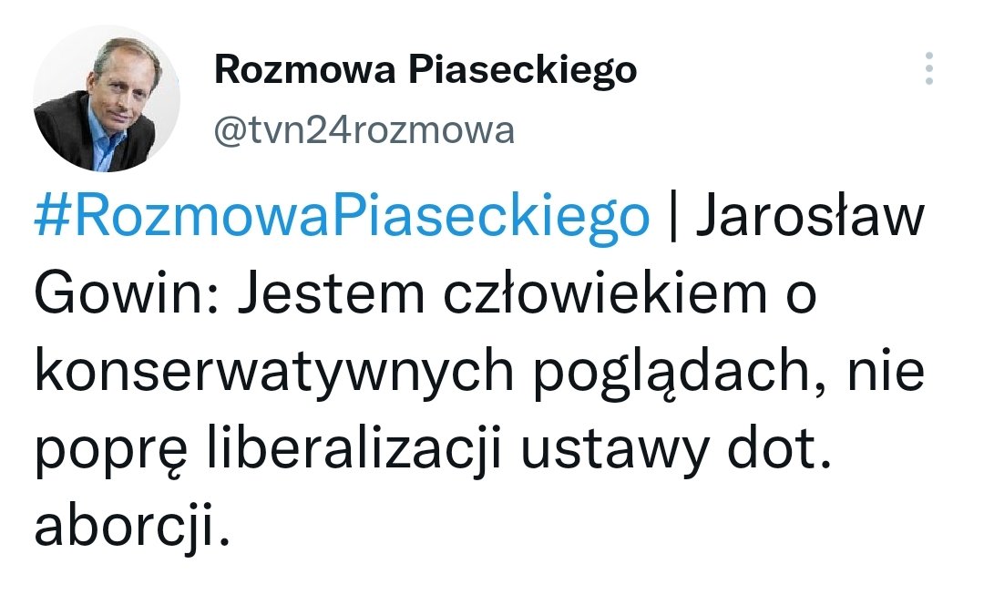 NocnaZ's tweet photo. Dziś rano była ważna deklaracja polityka. Panie @Jaroslaw_Gowin, idź Pan już na emeryturę, wstydu sobie oszczędź. https://t.co/LFVQiPHtb5