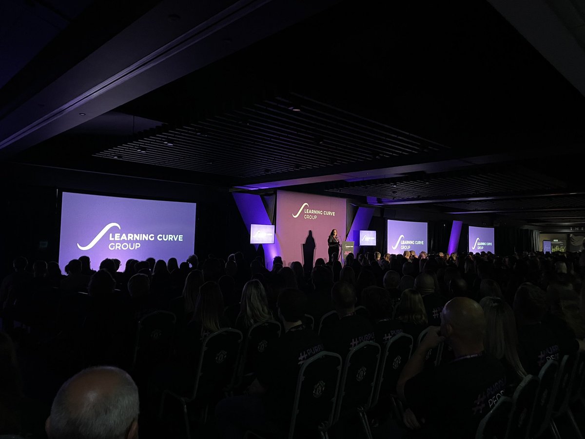 _LearningCurve's tweet photo. Our Staff Conference 2022 is underway! 1,000 #PurplePeople at Old Trafford 💜 here’s to a great day! #LCGConf22 https://t.co/D9evLh0ops
