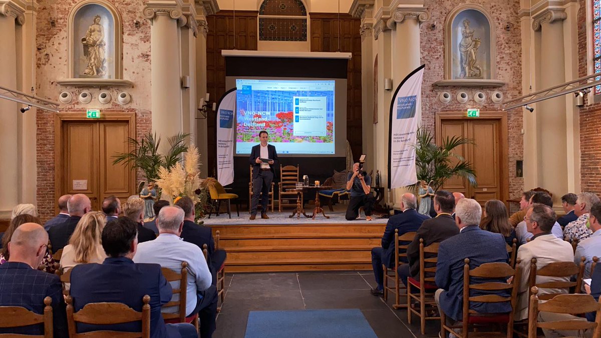 #miljoenenontbijt VNO-NCW Westland-Delfland, <a href="/marckhagen/">Marck Hagen</a> bespreekt de regionale vertaling van de Miljoenennota samen met burgemeesters en wethouders #westland en #middenDelfland.