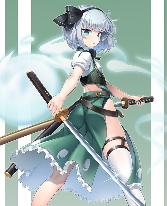 Skebでご依頼いただいた魂魄妖夢 